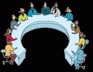 Clipart table ronde 300x233 Clipart table ronde