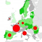 Rougeole carte Europe